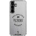 NHL Philadelphia Flyers Black Text Galaxy S26 Plus Clear Case