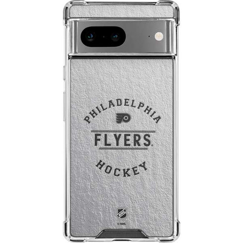 NHL Philadelphia Flyers Black Text Google Pixel 8a Clear Case