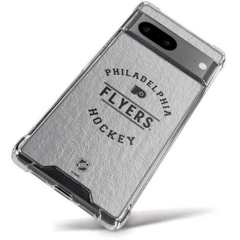NHL Philadelphia Flyers Black Text Google Pixel 8a Clear Case