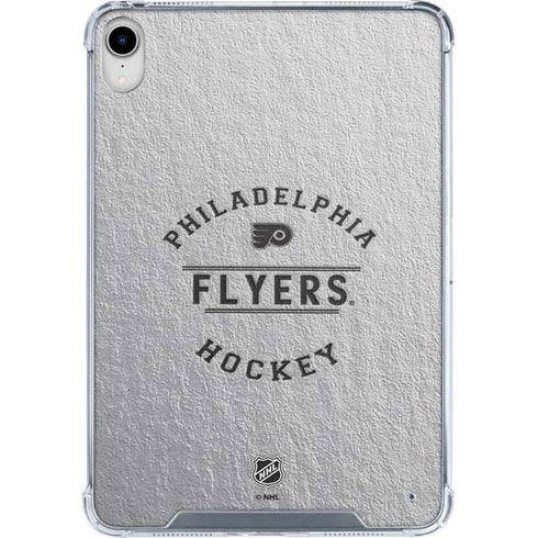 NHL Philadelphia Flyers Black Text iPad 11th Gen (2025) Clear Case