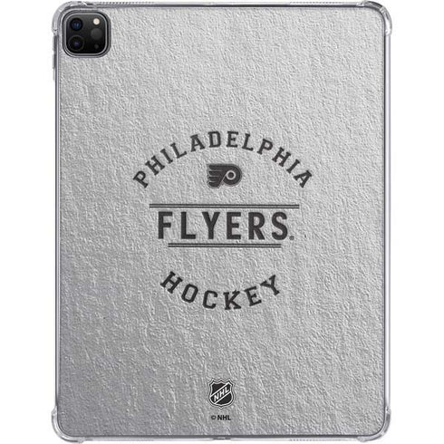 NHL Philadelphia Flyers Black Text iPad Pro 11in (2024) Clear Case