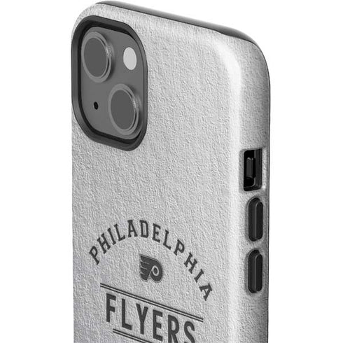 NHL Philadelphia Flyers Black Text iPhone 15 Impact Case