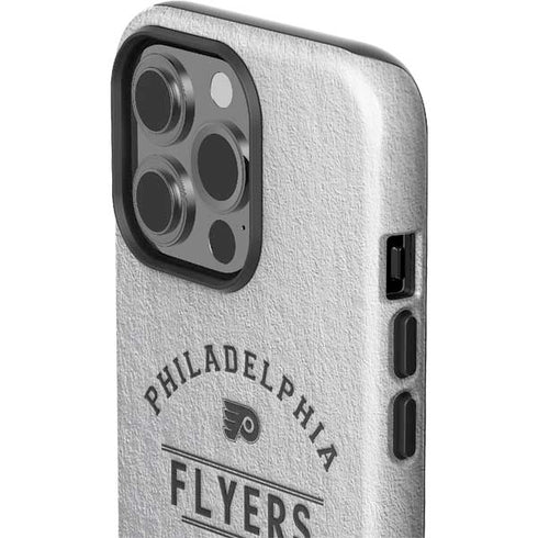 NHL Philadelphia Flyers Black Text iPhone 15 Pro Impact Case
