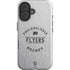 NHL Philadelphia Flyers Black Text iPhone 16 Impact Case
