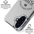 NHL Philadelphia Flyers Black Text iPhone 16 Plus Clear Case