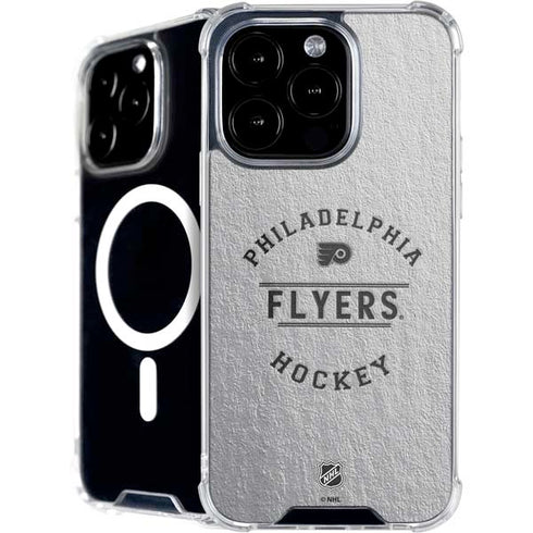 NHL Philadelphia Flyers Black Text iPhone 16 Pro MagSafe Case
