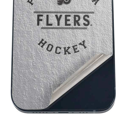 NHL Philadelphia Flyers Black Text iPhone 16 Skin