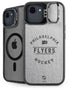 NHL Philadelphia Flyers Black Text iPhone 16e Kickstand Case