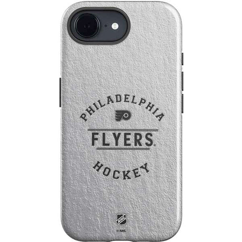 NHL Philadelphia Flyers Black Text iPhone 16e Impact Case