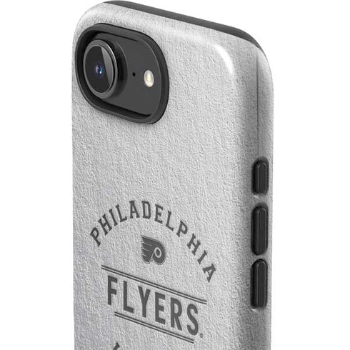 NHL Philadelphia Flyers Black Text iPhone 16e Impact Case