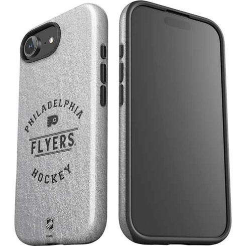 NHL Philadelphia Flyers Black Text iPhone 16e Impact Case