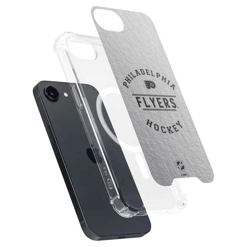 NHL Philadelphia Flyers Black Text iPhone 16e MagSafe Case