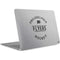 NHL Philadelphia Flyers Black Text Apple MacBook Air Skin