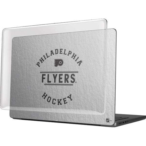 NHL Philadelphia Flyers Black Text MacBook Pro 14in (2021-24) Case plus Skin