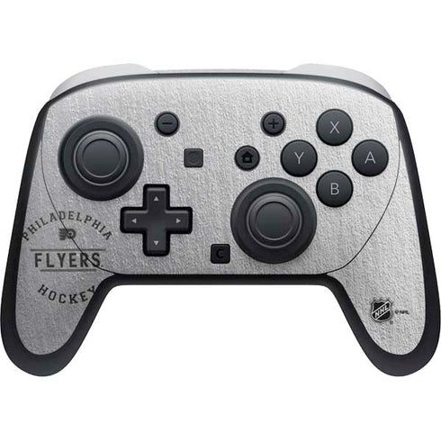 NHL Philadelphia Flyers Black Text Nintendo Switch 2 (2025) Pro Controller Skin