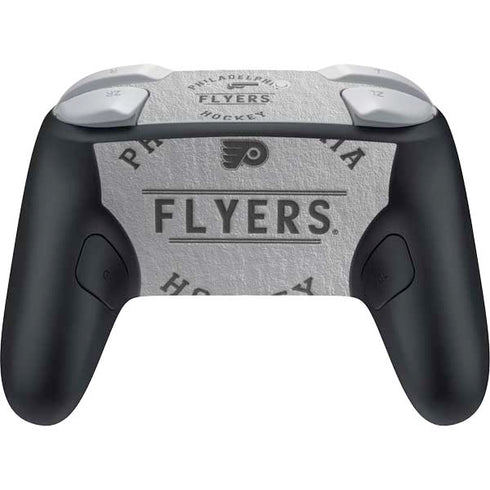 NHL Philadelphia Flyers Black Text Nintendo Switch 2 (2025) Pro Controller Skin