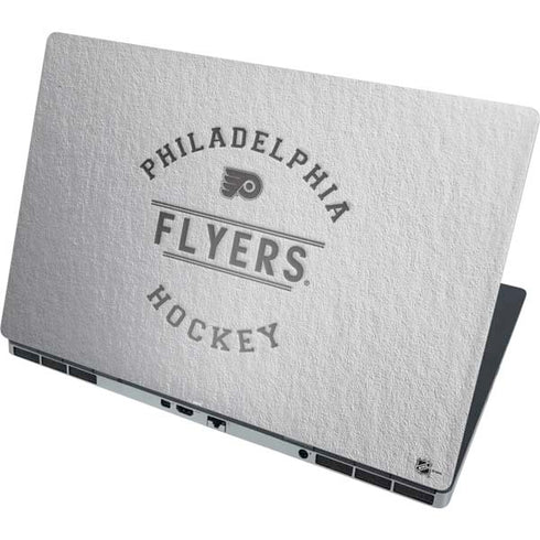 NHL Philadelphia Flyers Black Text Dell Precision Skin