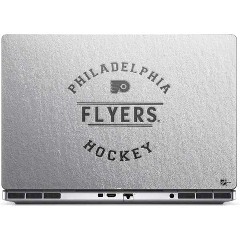 NHL Philadelphia Flyers Black Text Dell Precision Skin