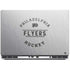 NHL Philadelphia Flyers Black Text Dell Precision Skin