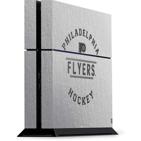 NHL Philadelphia Flyers Black Text PlayStation PS4 Skins