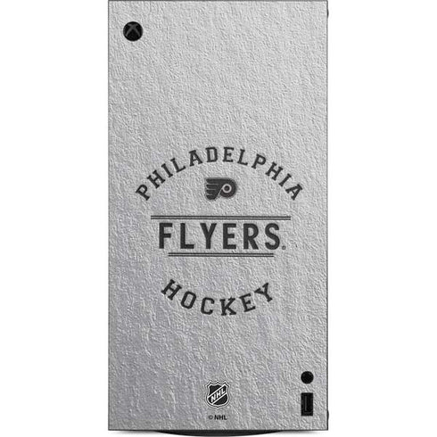 NHL Philadelphia Flyers Black Text XBox Series X Digital Edition Console Skin