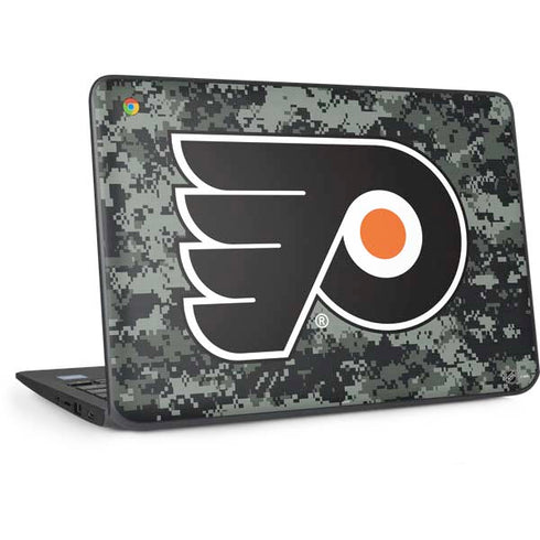 NHL Philadelphia Flyers Camo HP Chromebook Skin