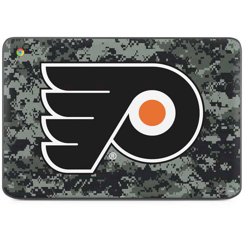 NHL Philadelphia Flyers Camo HP Chromebook Skin