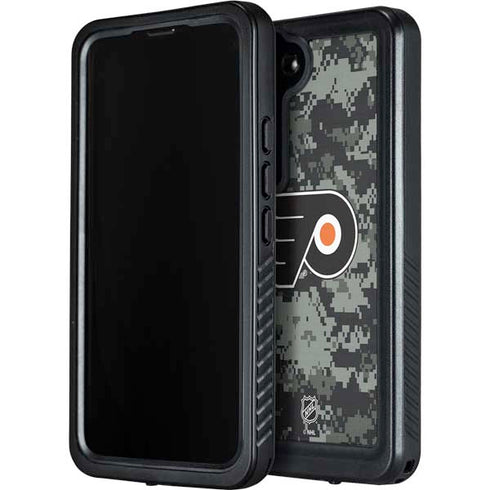 NHL Philadelphia Flyers Camo Galaxy S24 Plus Waterproof Case