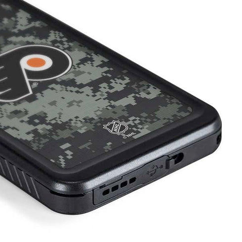 NHL Philadelphia Flyers Camo Galaxy S24 Plus Waterproof Case