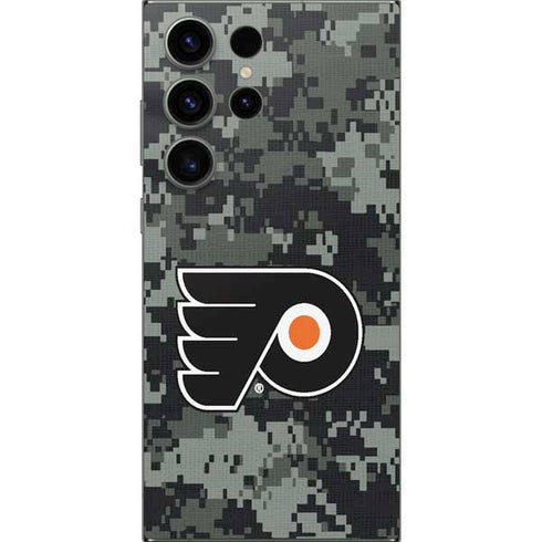 NHL Philadelphia Flyers Camo Galaxy S24 Ultra Skin