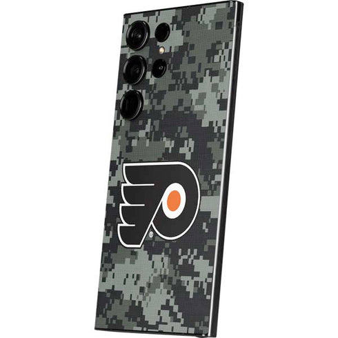 NHL Philadelphia Flyers Camo Galaxy S25 Ultra Skin