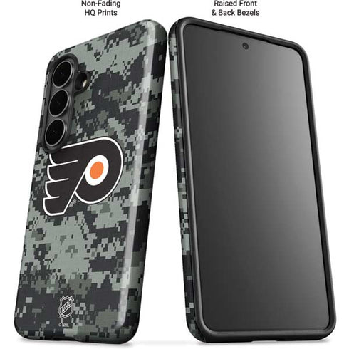 NHL Philadelphia Flyers Camo Galaxy S26 Impact Case
