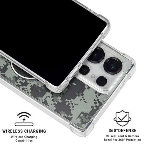 NHL Philadelphia Flyers Camo Galaxy S26 Ultra Clear Case
