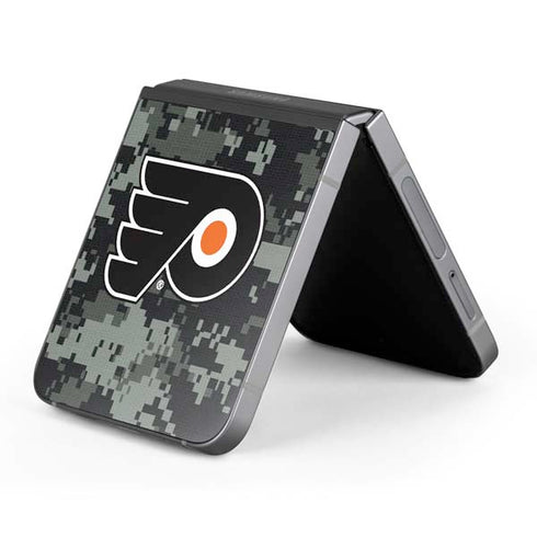 NHL Philadelphia Flyers Camo Galaxy Z Flip6 Skin