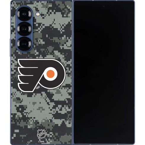 NHL Philadelphia Flyers Camo Galaxy Z Fold6 Skin
