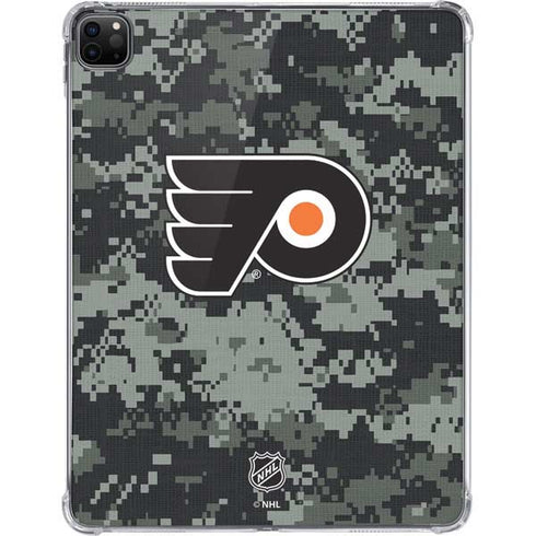 NHL Philadelphia Flyers Camo iPad Pro 11in (2024) Clear Case