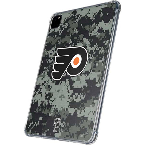 NHL Philadelphia Flyers Camo iPad Pro 11in (2024) Clear Case