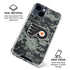 NHL Philadelphia Flyers Camo iPhone 15 Clear Case