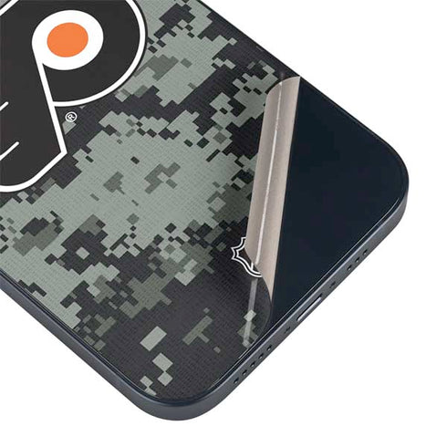 NHL Philadelphia Flyers Camo iPhone 15 Skin