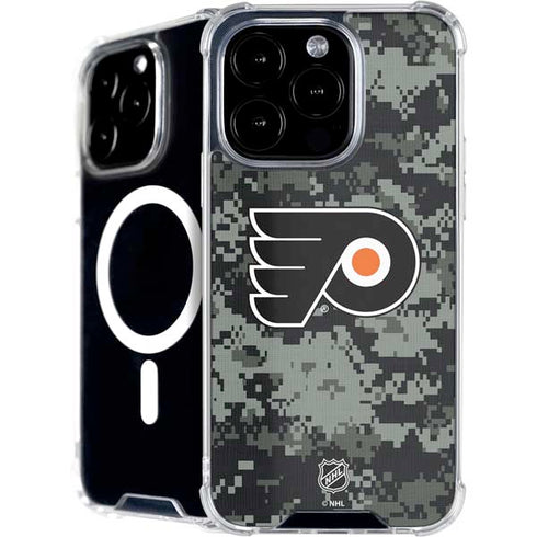 NHL Philadelphia Flyers Camo iPhone 16 Pro Max MagSafe Case