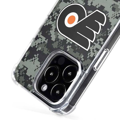 NHL Philadelphia Flyers Camo iPhone 16 Pro Max MagSafe Case