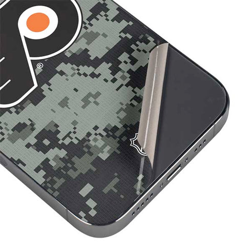 NHL Philadelphia Flyers Camo iPhone 16 Pro Skin