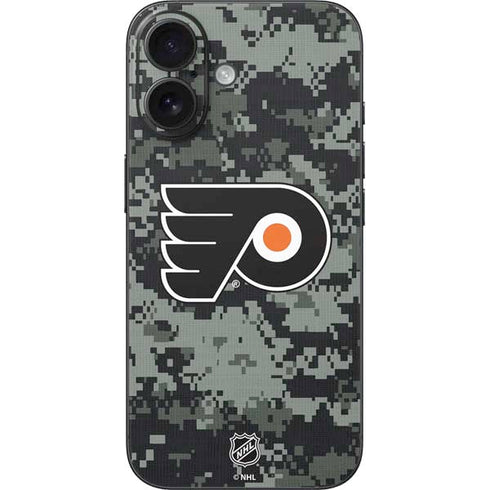 NHL Philadelphia Flyers Camo iPhone 16 Skin