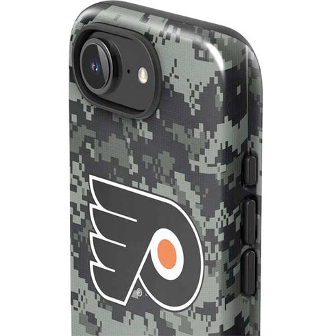 NHL Philadelphia Flyers Camo iPhone 16e Impact Case