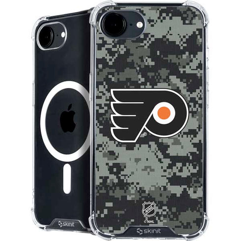 NHL Philadelphia Flyers Camo iPhone 16e MagSafe Case