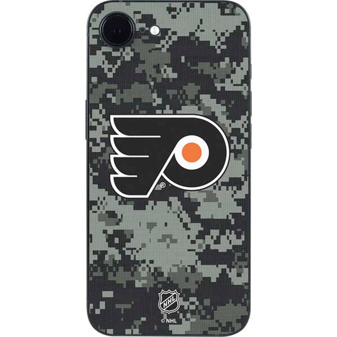 NHL Philadelphia Flyers Camo iPhone 16e Skin