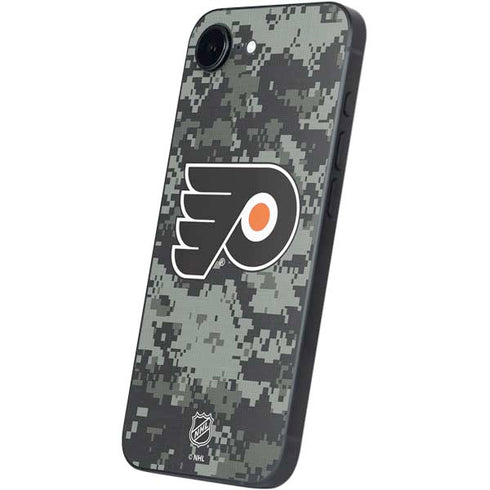 NHL Philadelphia Flyers Camo iPhone 16e Skin
