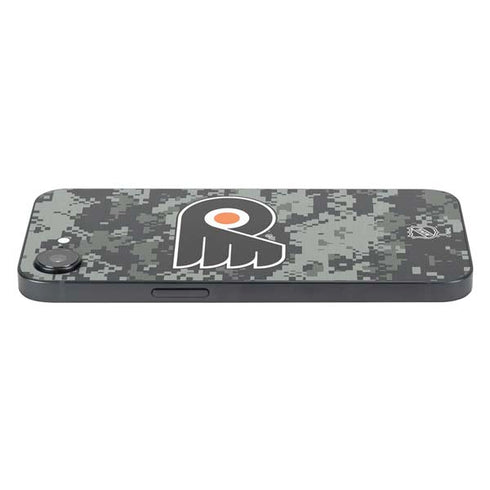 NHL Philadelphia Flyers Camo iPhone 16e Skin