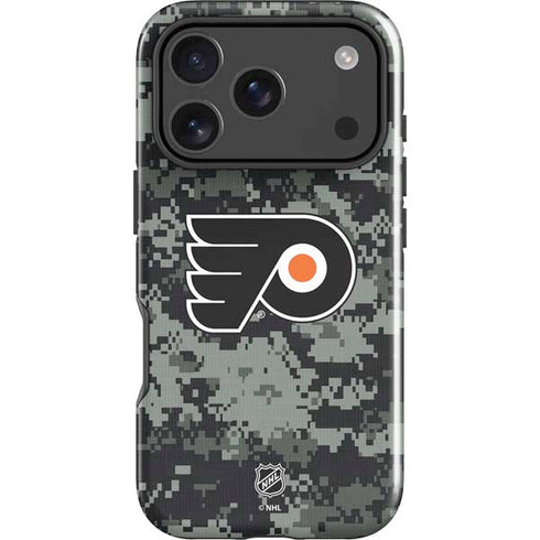 NHL Philadelphia Flyers Camo iPhone 18 Pro Impact Case