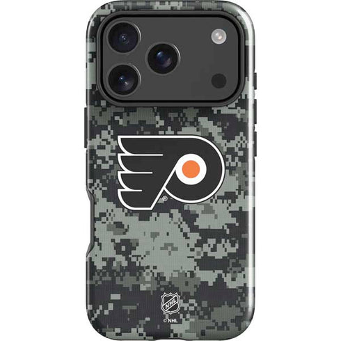NHL Philadelphia Flyers Camo iPhone 18 Pro Max Impact Case